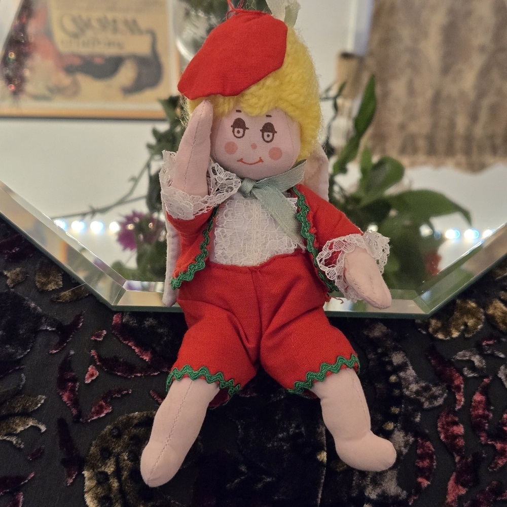 Handmade Swedish Angel Ornament